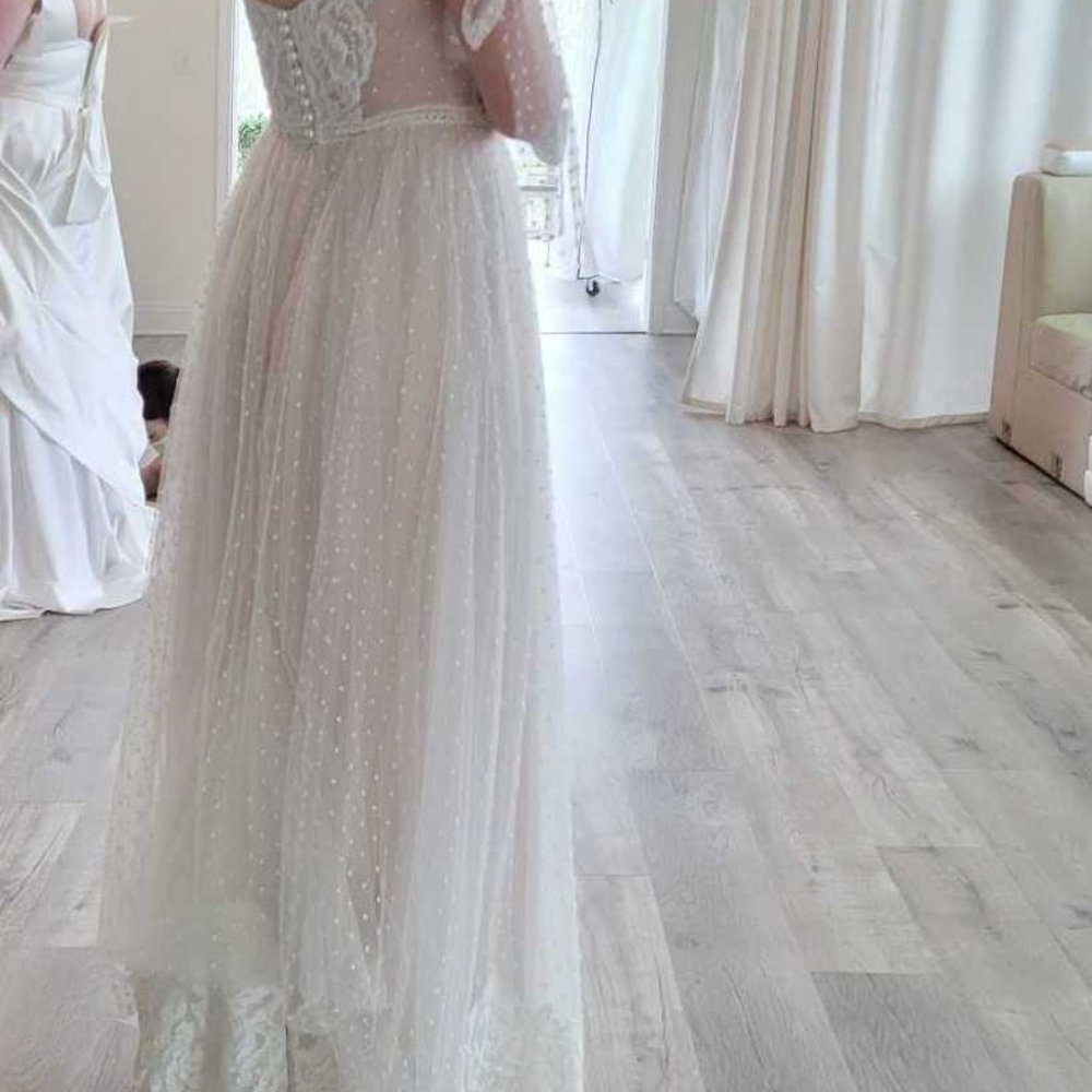 👰‍♀️ Flora Bridal -  Dannie Wedding Gown Dress - Picture 4 of 16